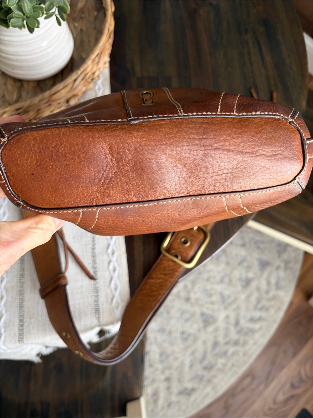 Vintage Coach Chelsea Laced Hobo Shoulder Bag - Picture 14 of 16